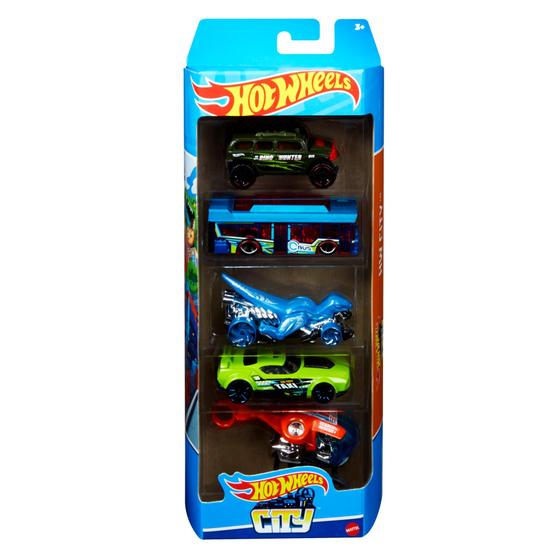 Imagem de Sortimento de carros Toy Hot Wheels, 5 unidades Roll Patrol 1:64