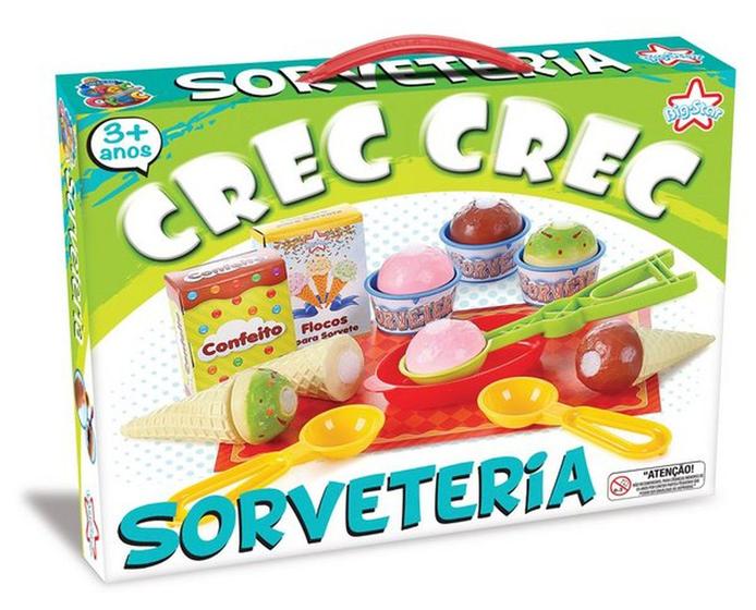 Imagem de Sorvete De Brinquedo Crec Crec Sorveteria - Big Star 344