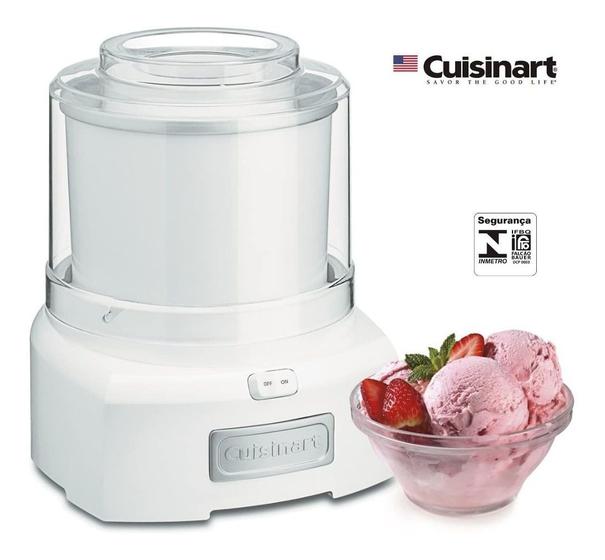 Sorveteira Cuisinart 127v Frozen Yogurt Ice-21p1 Ice Cream - Máquina de