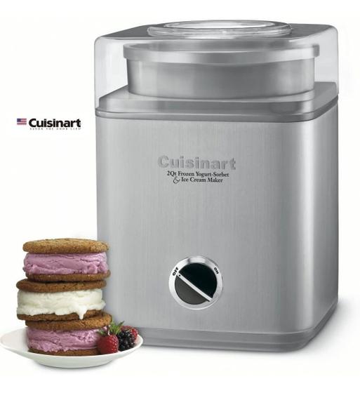 Imagem de Sorveteira Cuisinart Ice-30bc 2 Litros Automática Aço Inox