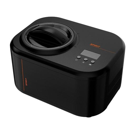 Sorveteira Expresso Spirit Preto SSE1 110V Imagem de Sorveteira Expresso Spirit Preto SSE1 110V