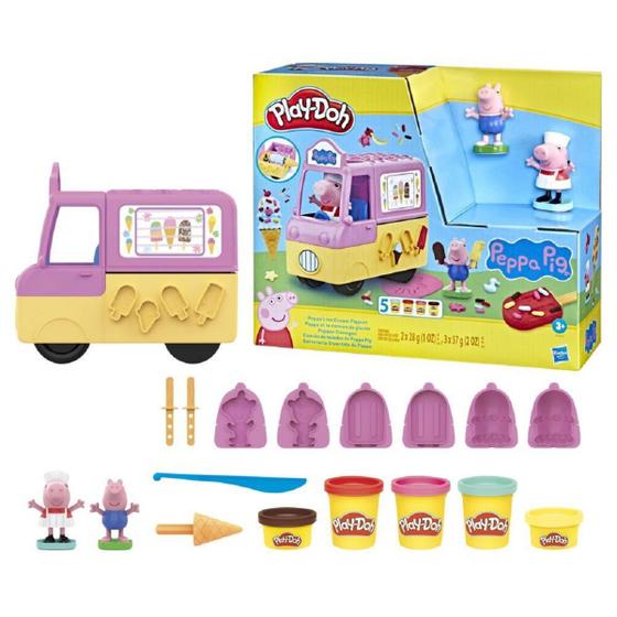 Imagem de Sorveteria Divertida Da Peppa Pig Play Doh F3597