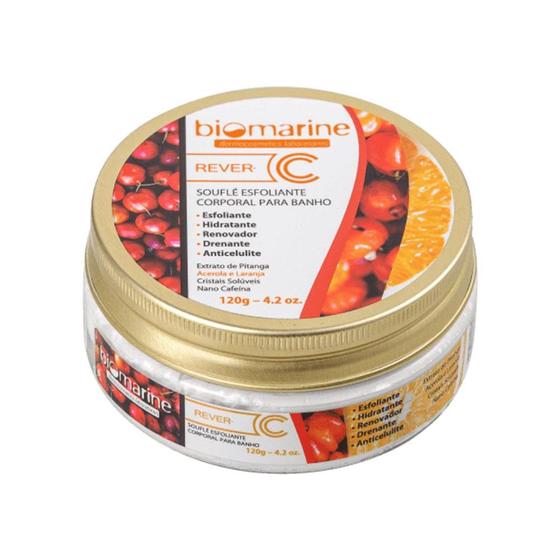 Imagem de Souflé Esfoliante Corporal Para Banho Rever C Biomarine