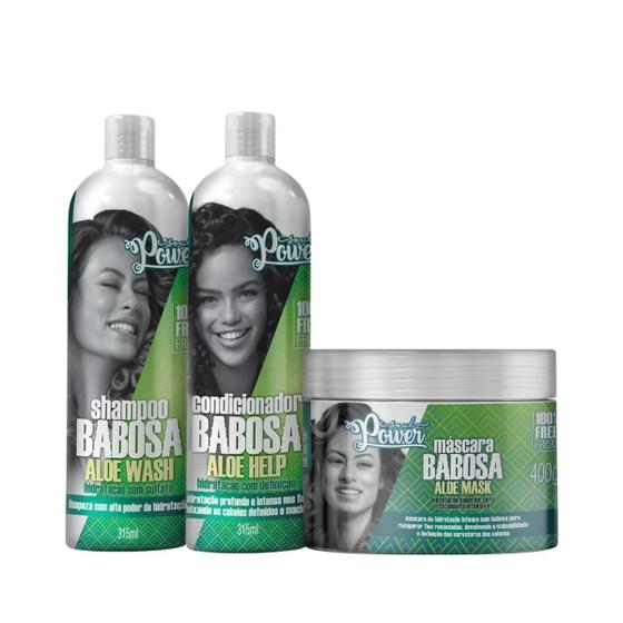 Imagem de Soul Power Babosa Sh 315ml + Cond 315ml + Masc 400ml