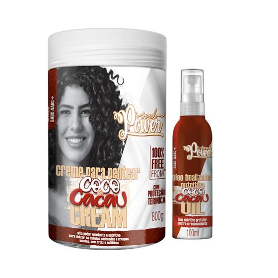 Imagem de Soul Power Coco e Cacau Cpp 800ml + Óleo 100ml