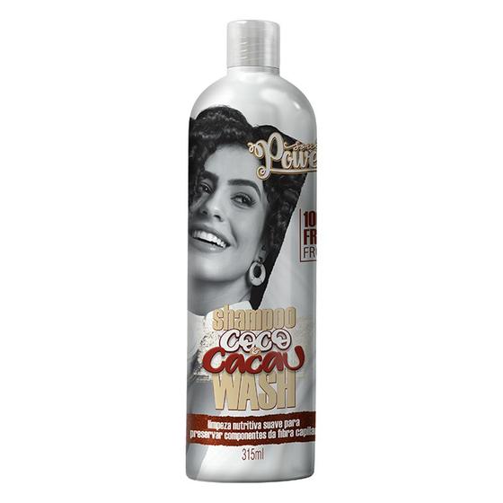 Imagem de Soul Power Coco E Cacau Wash Shampoo 315ml Limpeza Nutritiva