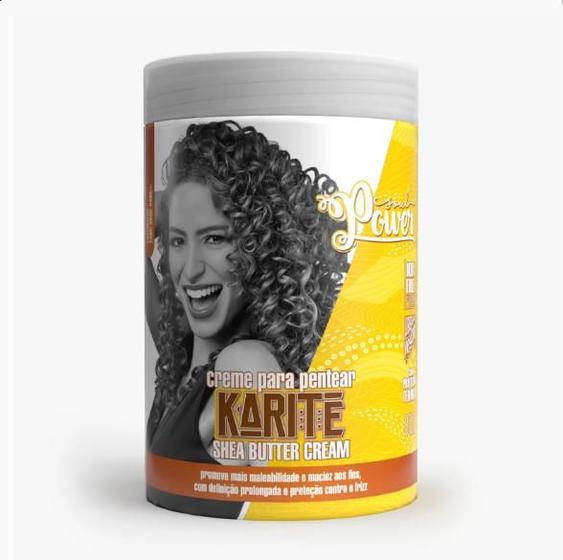 Imagem de Soul power karite creme de pentear 800g shea butter cream