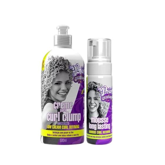 Imagem de Soul Power Texturizações Curl Low Clump 500ml + Mousse 180ml