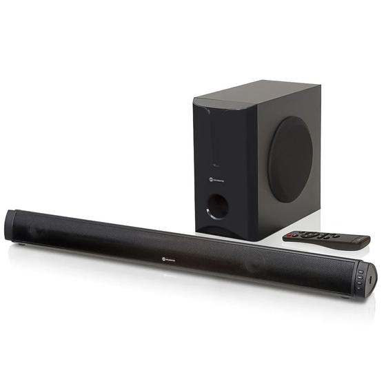 Imagem de Soundbar 2.1 Canais Bluetooth 180W RMS Com Subwoofer e USB  GT, Goldentec