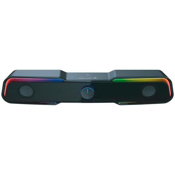 Imagem de Soundbar Gamer Fortrek Hawk LED P2 Alimentação USB Para PC Preto - 73400