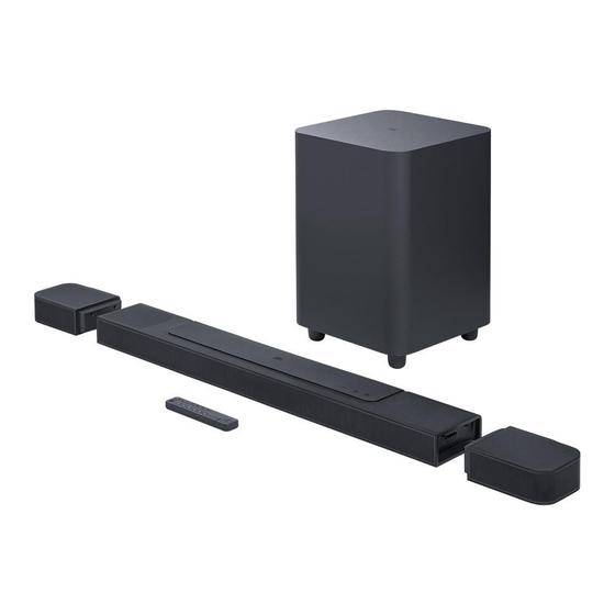 Soundbar JBL Bar 1000, Bluetooth, 440W RMS, Subwoofer Sem Fio, 7.1.4 Canais - JBLBAR1000PROBLKBR Menor preço em Soundbar JBL Bar 1000, Bluetooth, 440W RMS, Subwoofer Sem Fio, 7.1.4 Canais - JBLBAR1000PROBLKBR