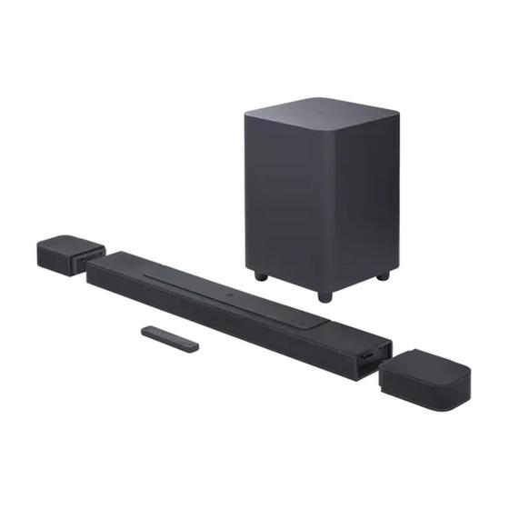 Imagem de Soundbar JBL BAR 1000 PRO 440W - 7.1.4 Canais - MultiBeam, Dolby Atmos e DTS:X - JBLBAR1000PROBLKBR