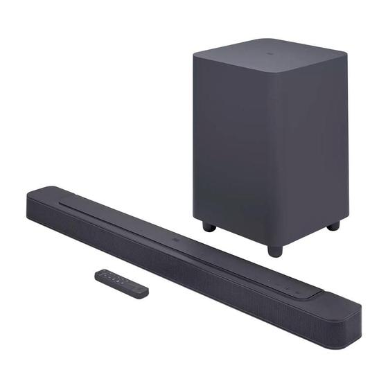 Soundbar JBL Bar 500, Bluetooth, 295W RMS, Subwoofer Sem Fio, 5.1 Canais - JBLBAR500PROBLKBR Menor preço em Soundbar JBL Bar 500, Bluetooth, 295W RMS, Subwoofer Sem Fio, 5.1 Canais - JBLBAR500PROBLKBR