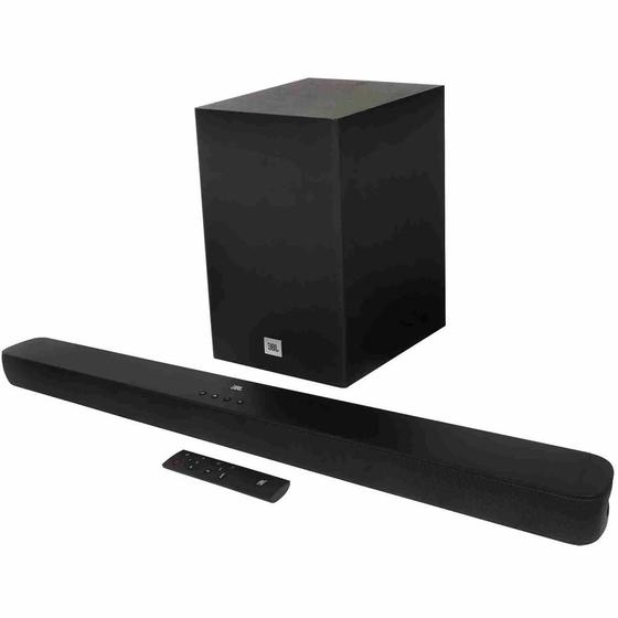 Imagem de Soundbar JBL Cinema 2.1 Sb180 Com Bluetooth E Subwooder Wireless - Jblsb180blkbr