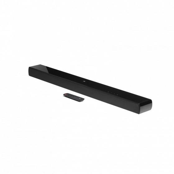 Soundbar JBL Cinema SB120 2.0 Canais Bluetooth Dolby Digital Preto Menor preço em Soundbar JBL Cinema SB120 2.0 Canais Bluetooth Dolby Digital Preto