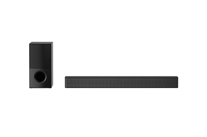 Soundbar LG SNH5 4.1 canais 600W RMS Bluetooth USB HDMI DTS Virtual X Bass Blast Ai Sound Pro Menor preço em Soundbar LG SNH5 4.1 canais 600W RMS Bluetooth USB HDMI DTS Virtual X Bass Blast Ai Sound Pro