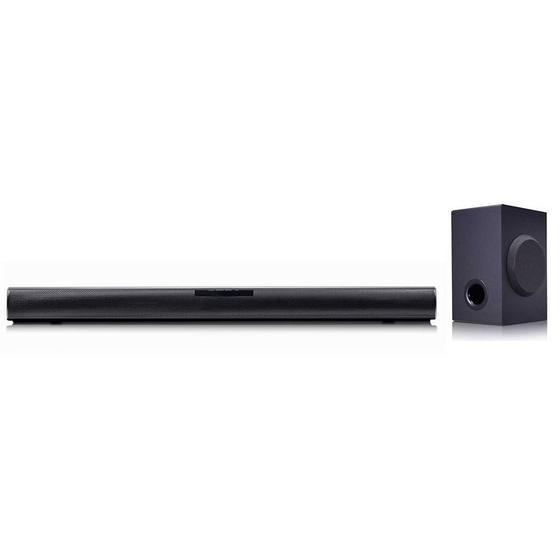 Imagem de Soundbar LG SQC1 160W RMS 2.1 Canais Sem Fios Bluetooth Óptico USB Auto Sound Engine ASE e Adaptive Sound Control ASC