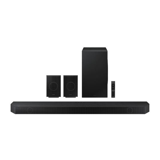 Soundbar Samsung HW-Q990D, com 11.1.4 canais, Dolby Atmos, Sincronia Sonora e Alexa Built-in Menor preço em Soundbar Samsung HW-Q990D, com 11.1.4 canais, Dolby Atmos, Sincronia Sonora e Alexa Built-in