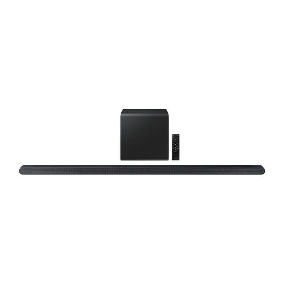 Imagem de Soundbar Samsung HW-S800D, com 3.1.2 canais, Dolby Atmos, Sincronia Sonora e Alexa Built-in