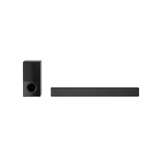Soundbar Sem Fio com Subwoofer Bluetooth Preto 600W 4.1 Canais - SNH5 - LG Menor preço em Soundbar Sem Fio com Subwoofer Bluetooth Preto 600W 4.1 Canais - SNH5 - LG