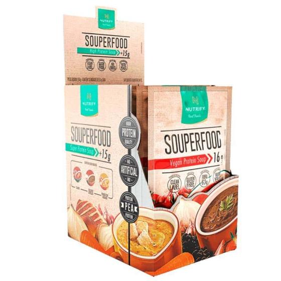 Imagem de SouperFood Sopa proteica (10un de 35g) Nutrify