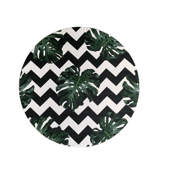 Imagem de Souplast Com Capa em Tecido Costela Adão Chevron e Base MDF 35 Cm