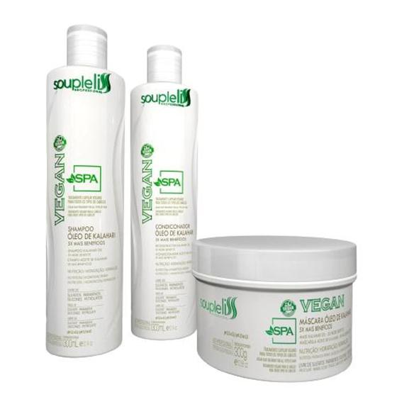 Imagem de Soupleliss Kit SPA Vegan 3x300ML