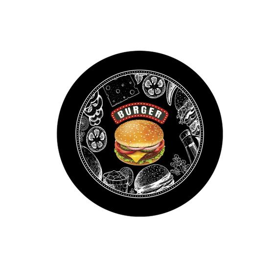 Imagem de Sousplat Burger Black