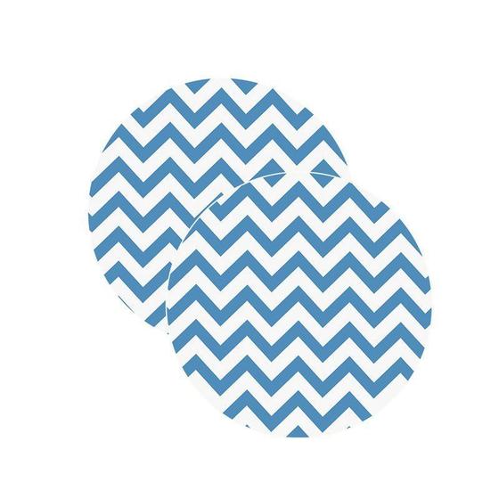 Imagem de Sousplat Chevron Azul