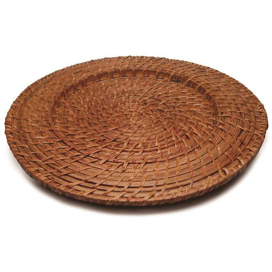 Imagem de Sousplat de rattan 32cm tyft organic - yoi