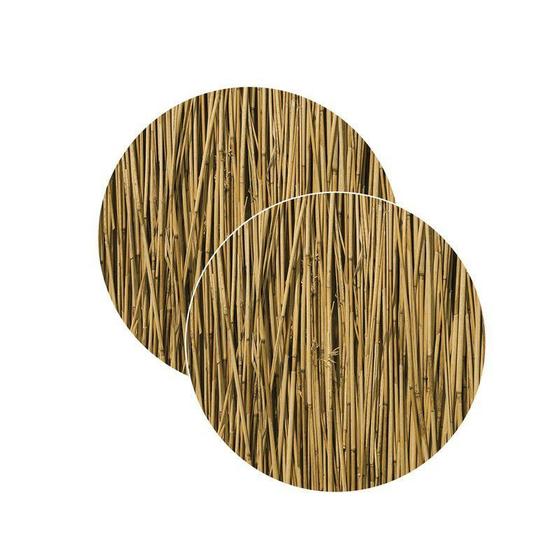 Imagem de Sousplat estampa Bamboo Finos impressa tecido Microfibra