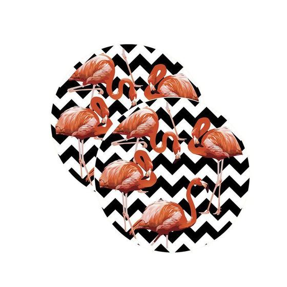 Imagem de Sousplat Flamingo Chevron