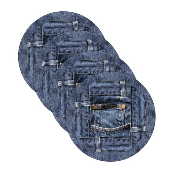 Imagem de Sousplat Jeans Calça