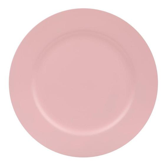 Imagem de Sousplat tipo Bandeja de Plástico para pratos Lugar Americano Rosa 33 cm 1 Un
