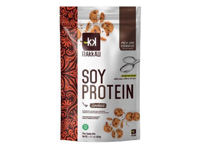 Imagem de Soy Protein Cookies Vegana Rakkau 600G