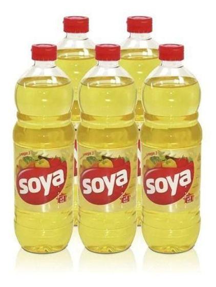 Imagem de Soya Oleo de Soja 900ml ( Kit C/5un )