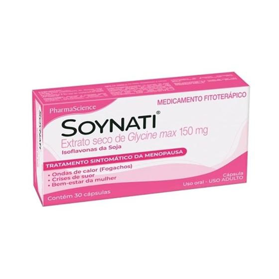 Imagem de Soynatti  Isoflavonas da Soja 150mg C/30 Cáps - Pharmacience