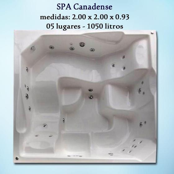 Imagem de Spa Canadense com 23 jatos de Hidromassagem - HidroDeck