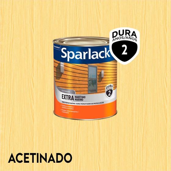 Imagem de Sparlack Extra Marítimo Alto Rendimento P/ Madeiras 900 Ml