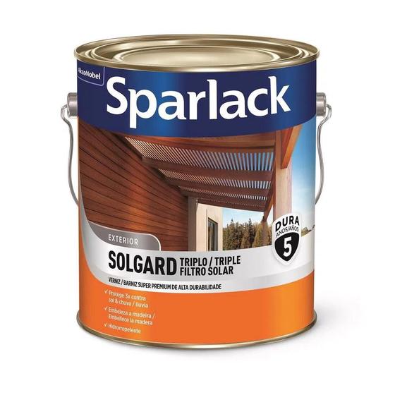 Imagem de Sparlack Solgard Triplo Filtro Solar Brilhante Cor Natural 3,6L