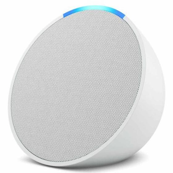 Imagem de Speaker Amazon Echo Pop com Alexa - Glacier White (1º Geração)