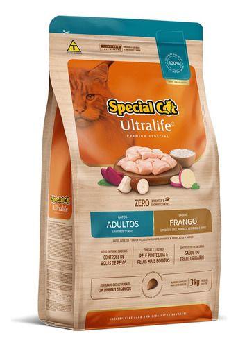 Imagem de Special Cat Gatos Adultos Frango 3 Kg