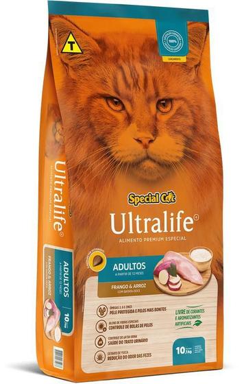 Imagem de Special Cat Ultralife Adultos Frango E Arroz 10Kg