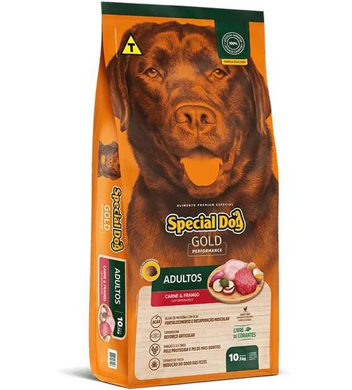 Imagem de Special dog gold performance adultos carne e frango 20kg