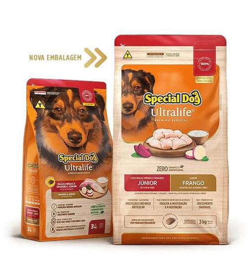 Imagem de Special dog ultralife rac. med/gra. junior 15kg