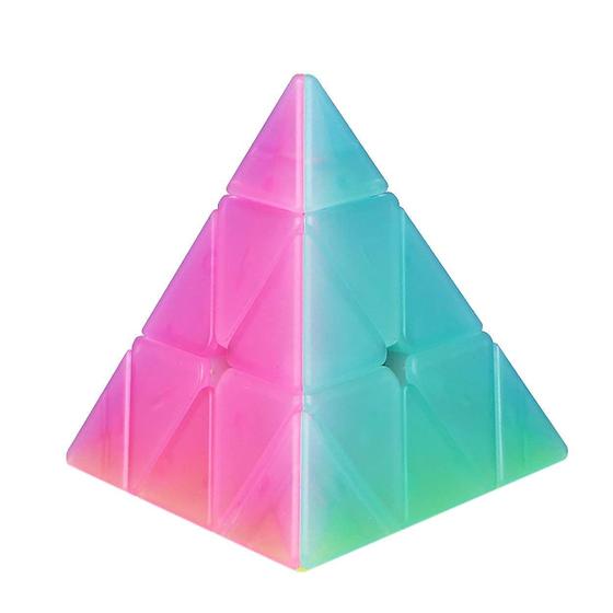 Imagem de Speed Cube Jelly Windmill Pyramid sem adesivo 3x3x3