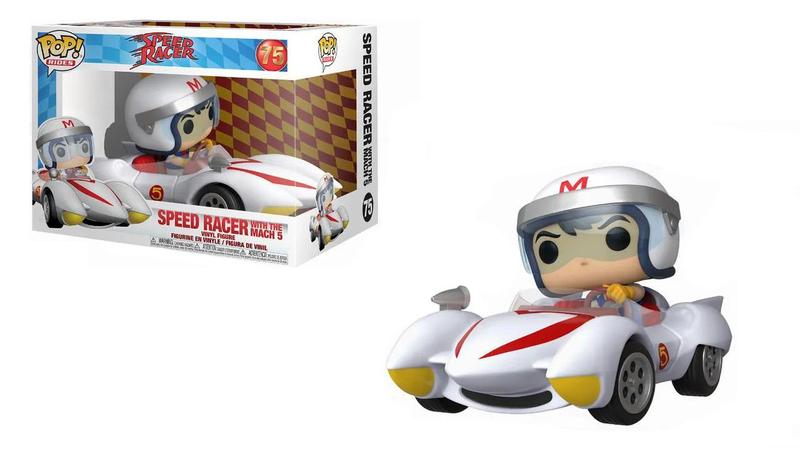 Imagem de Speed Racer with the Mach 5 75 - Speed Racer - Funko Pop! Rides