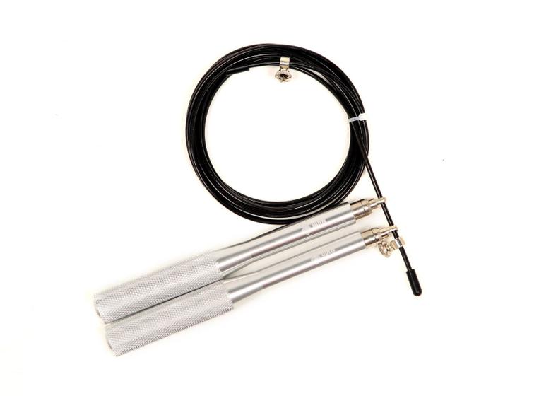 Imagem de Speed Rope Corda De Pular Aluminio Profissional Prata Odin