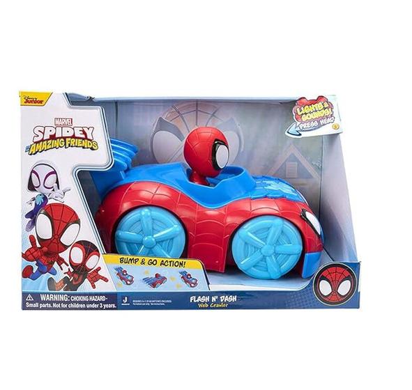 Imagem de Spidey Carrinho 20cm Com Luz e Som - Sunny