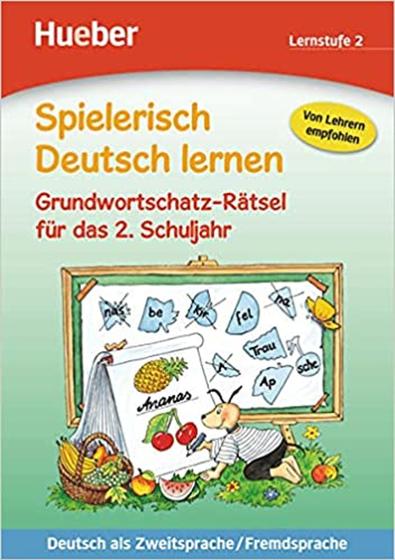 Imagem de SPIELER.DT.LERNEN Grundworts.Rätsel 2: Grundwortschatz-Ratsel fur das 2. Schuljahr: Vol. 2 - HUEBER